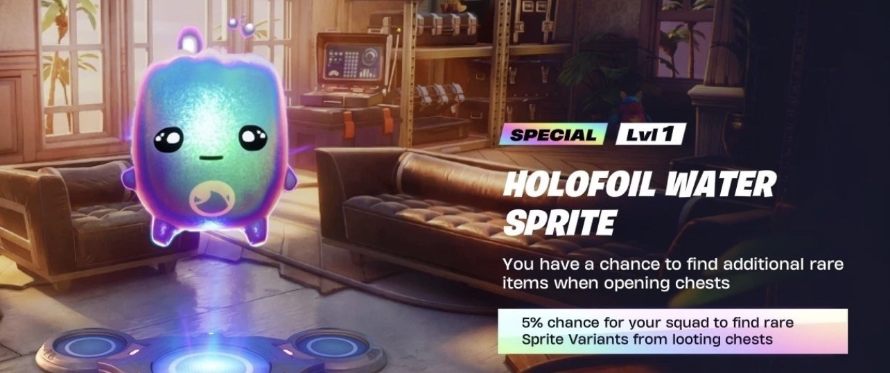 Battle Royale Special Holofoil Water Sprite