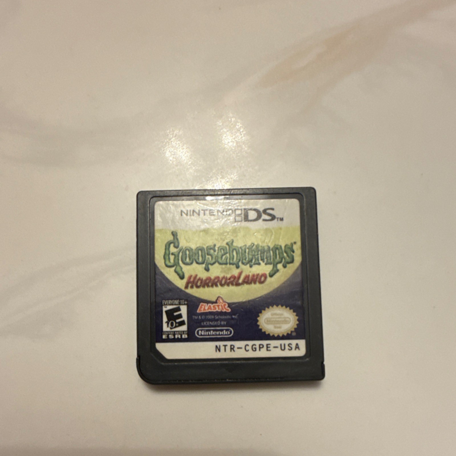 Goosebumps HorrorLand Nintendo DS Game Cartridge E10+ (Everyone 10+).