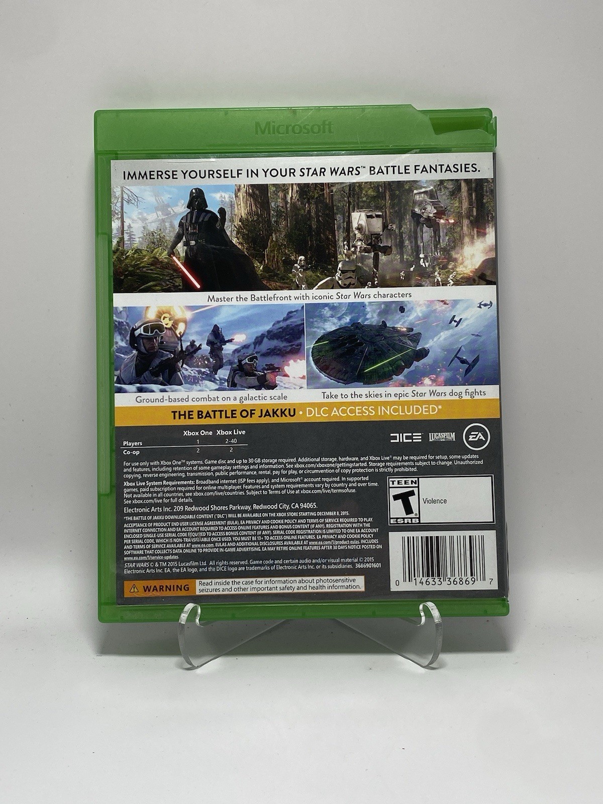 Star Wars Battlefront (Microsoft Xbox One) Cib Complete