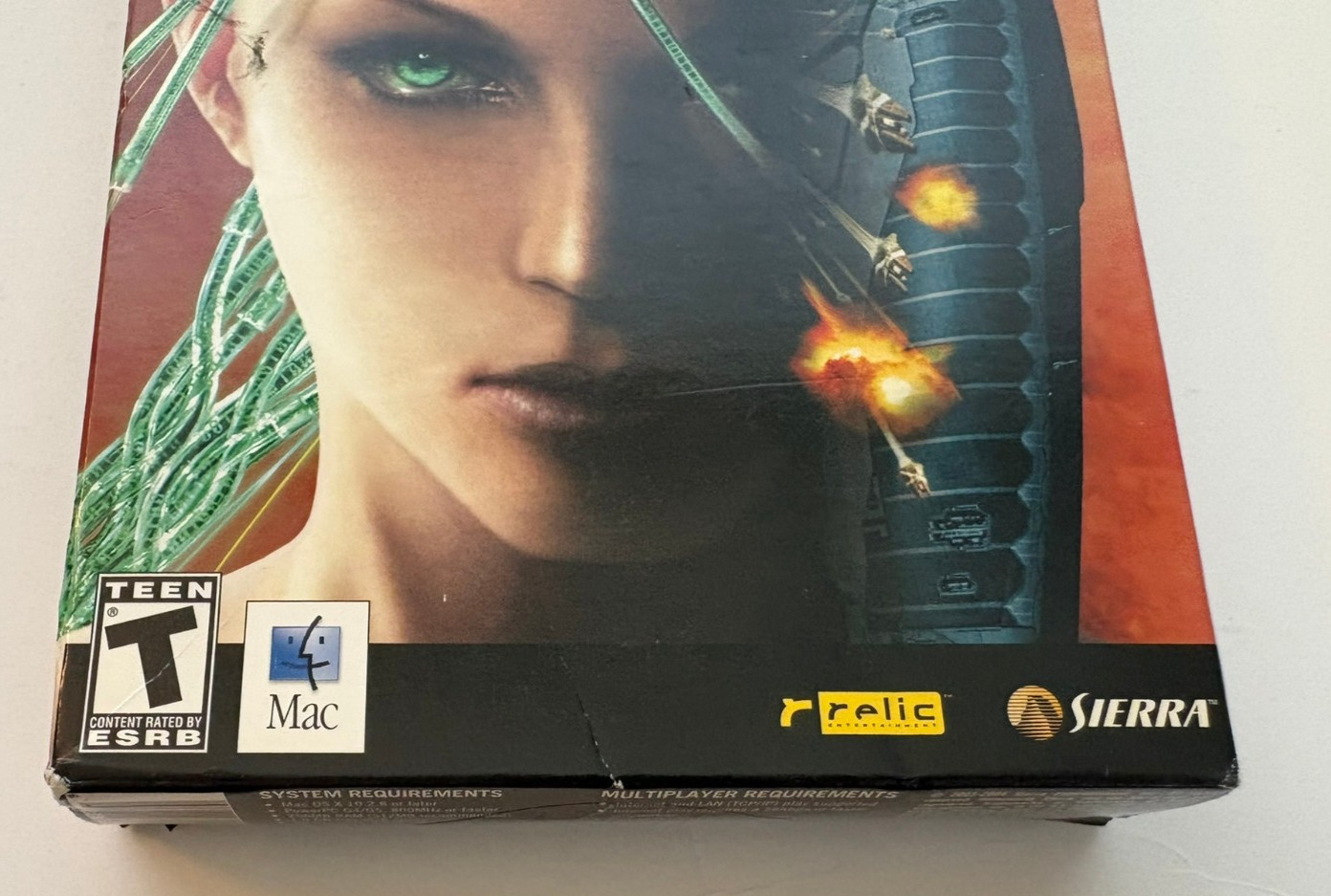 Homeworld 2 (2004) MAC Apple Macintosh Sierra Aspyr Relic Small Box Game