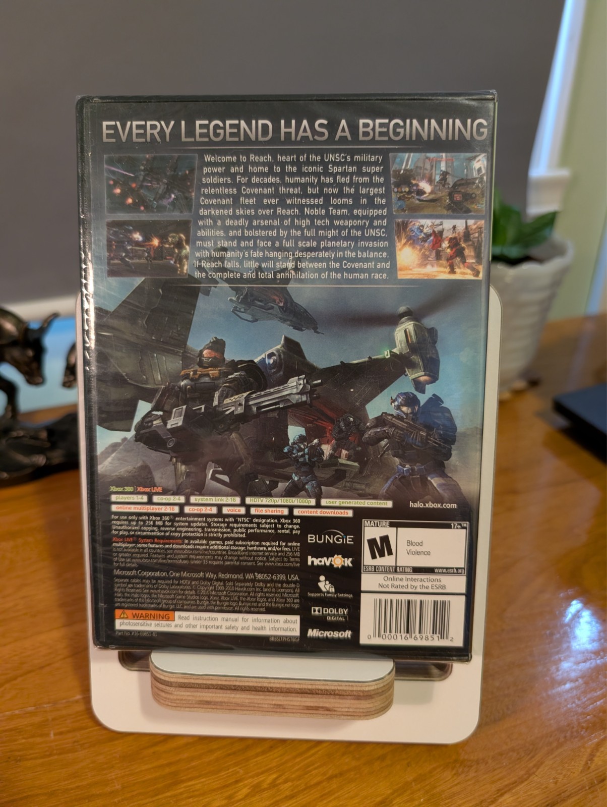 HALO: REACH FOR XBOX 360 🔥BRAND NEW & SEALED