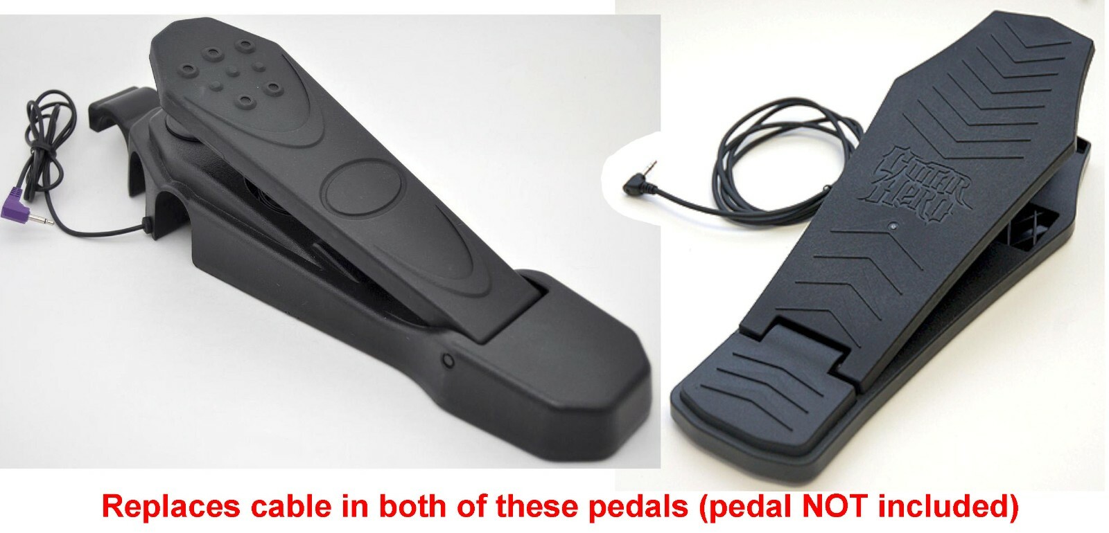 NEW Guitar Hero World Tour DRUM PEDAL CABLE w/SENSOR xbox 360 Wii PS3 band hero