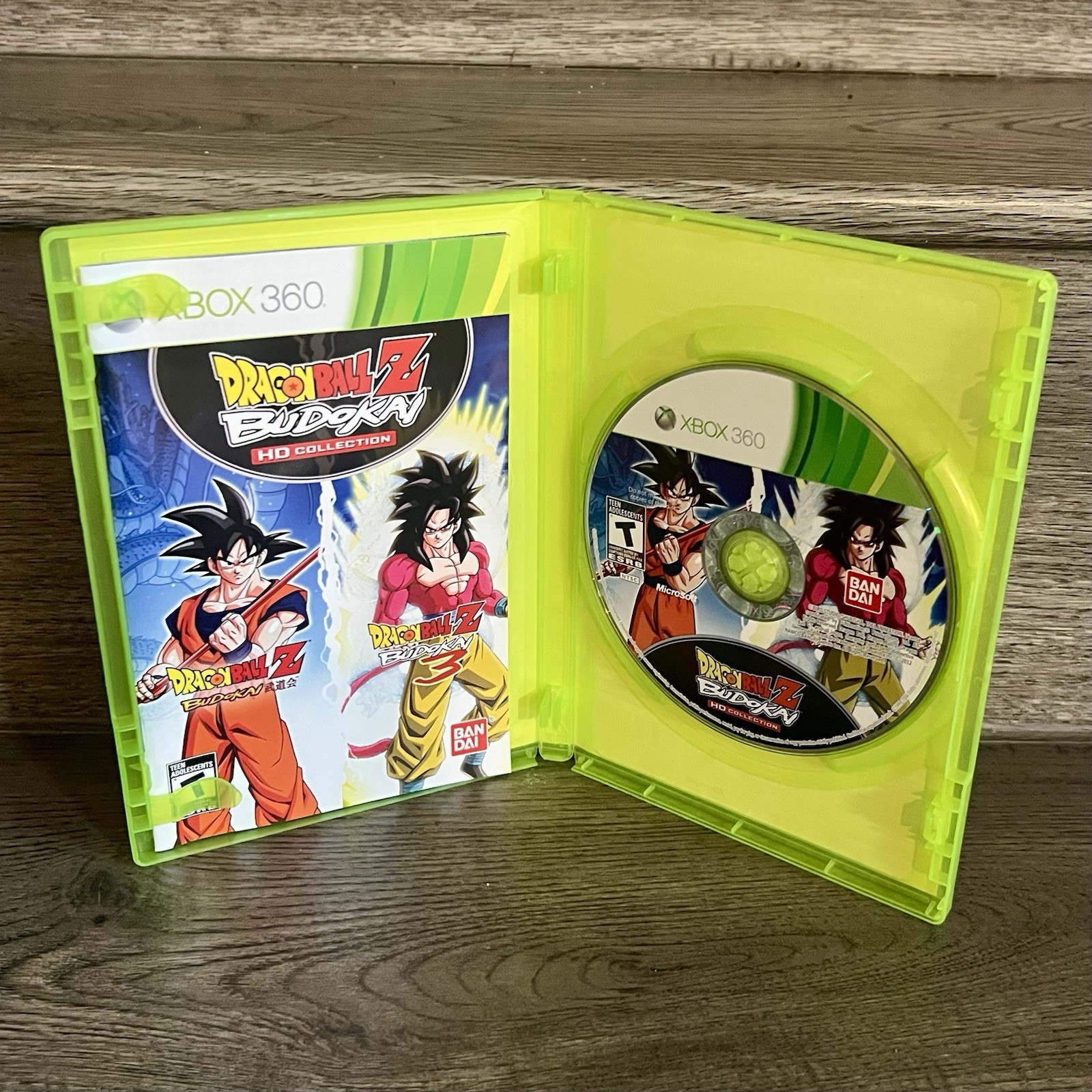 Dragon Ball Z: Budokai HD Collection (Xbox 360, 2012) Complete with Manual | CIB