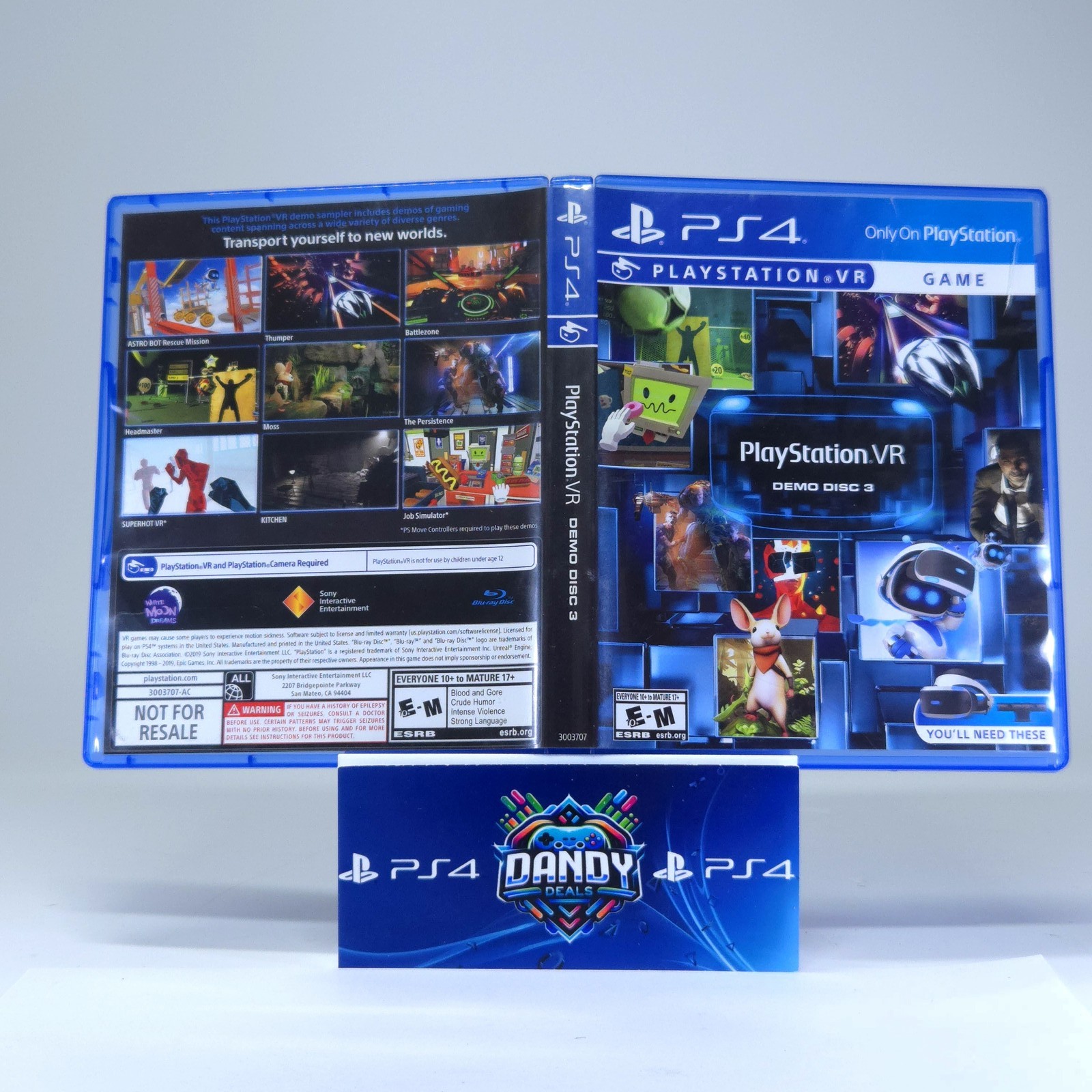 Playstation VR Demo Disc 3 PS4 – PlayStation 4