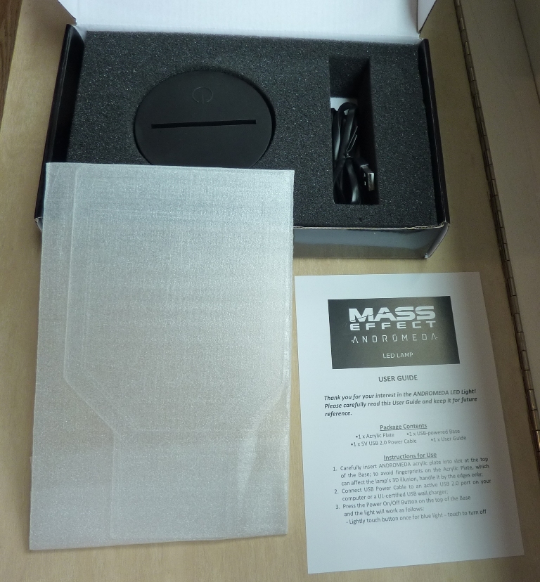 Mass Effect: Andromeda LED Lamp Pathfinder, Loot Crate Gaming excl, Future Tech