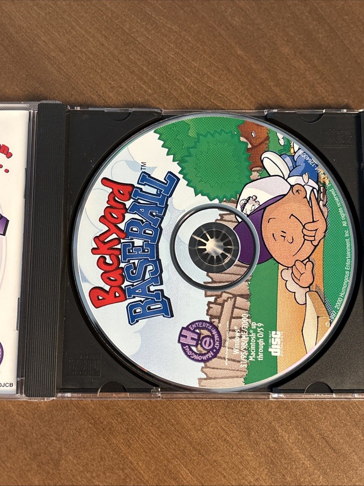 Backyard Baseball (PC Video Game CD-Rom, 1999) Windows/Mac Humongous