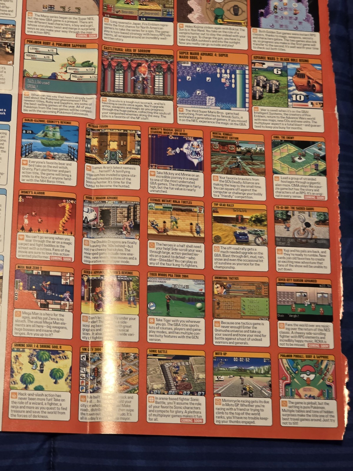 Nintendo Power 2003 Buyer’s Guide GameCube GBA Zelda Pokemon Colosseum