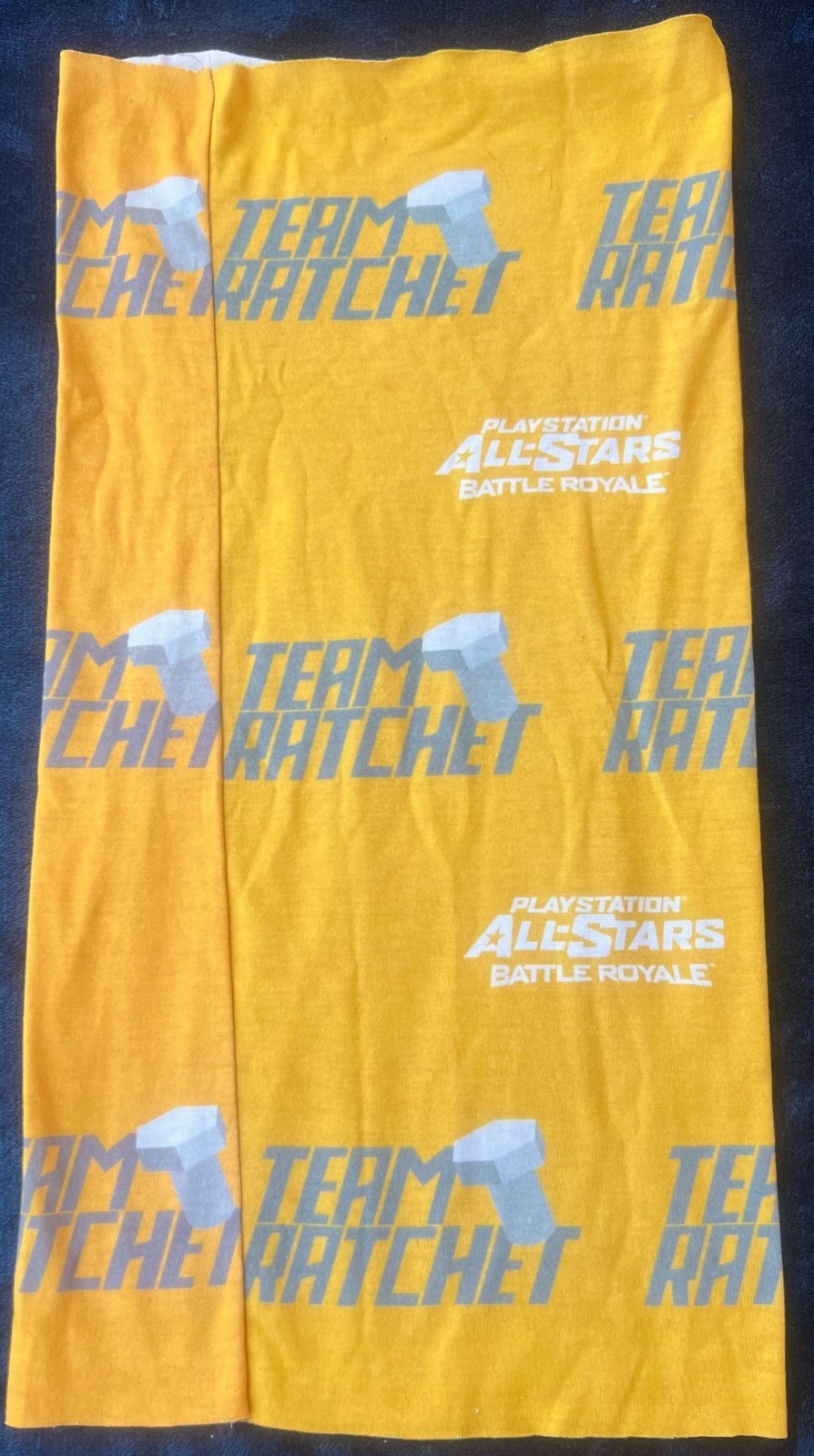 PlayStation All-Stars Battle Royale Team Ratchet & Clank OFFICIAL Neck Buff PS3