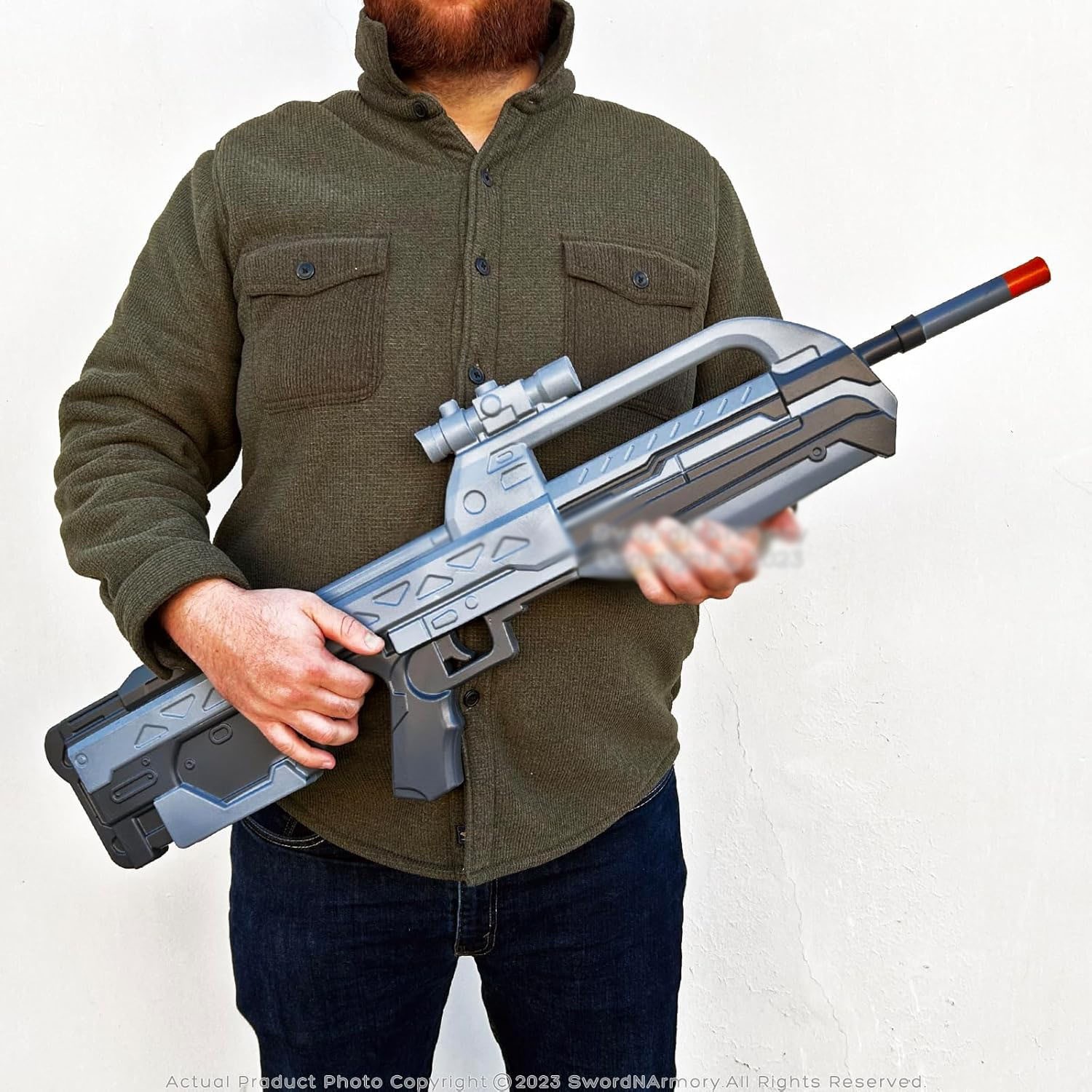 35.5″ Halo BR55 Foam Battle Rifle Chief Replica Sci-fi Video Game Cosplay Costum
