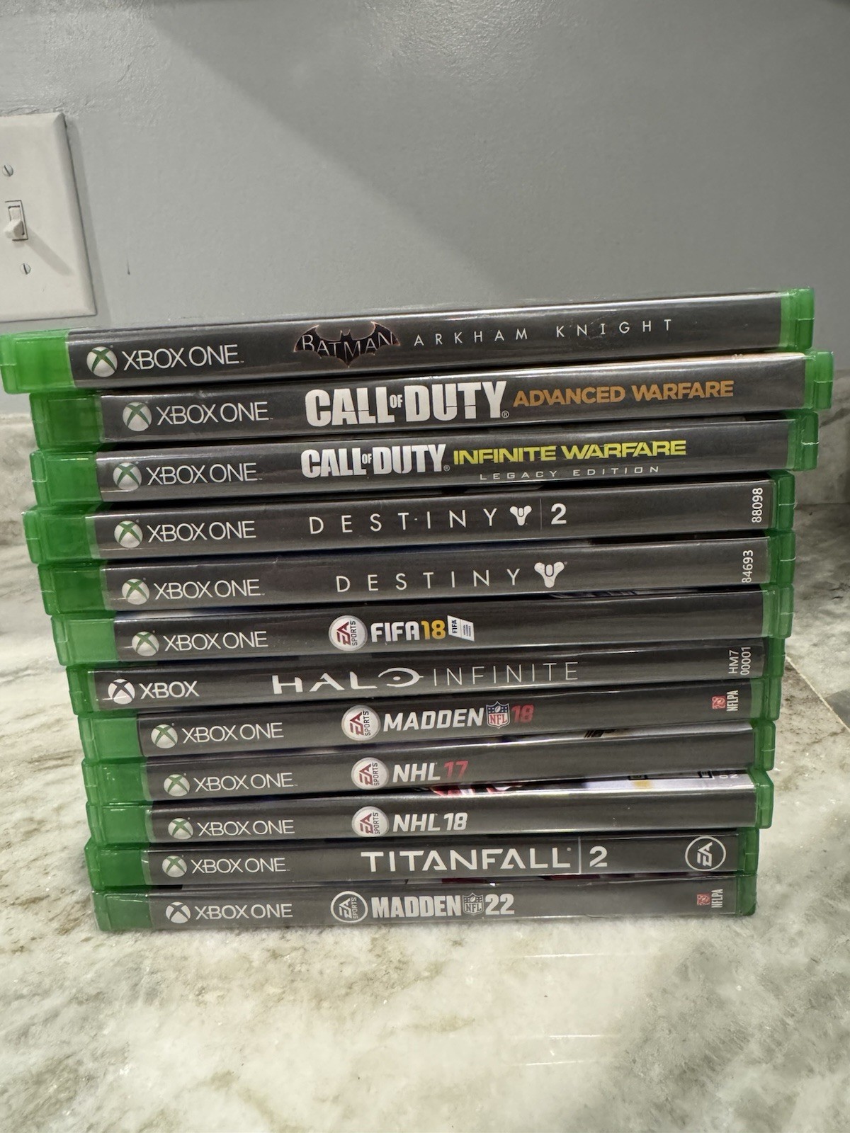 Microsoft Xbox One Bundle Assorted 12 Games