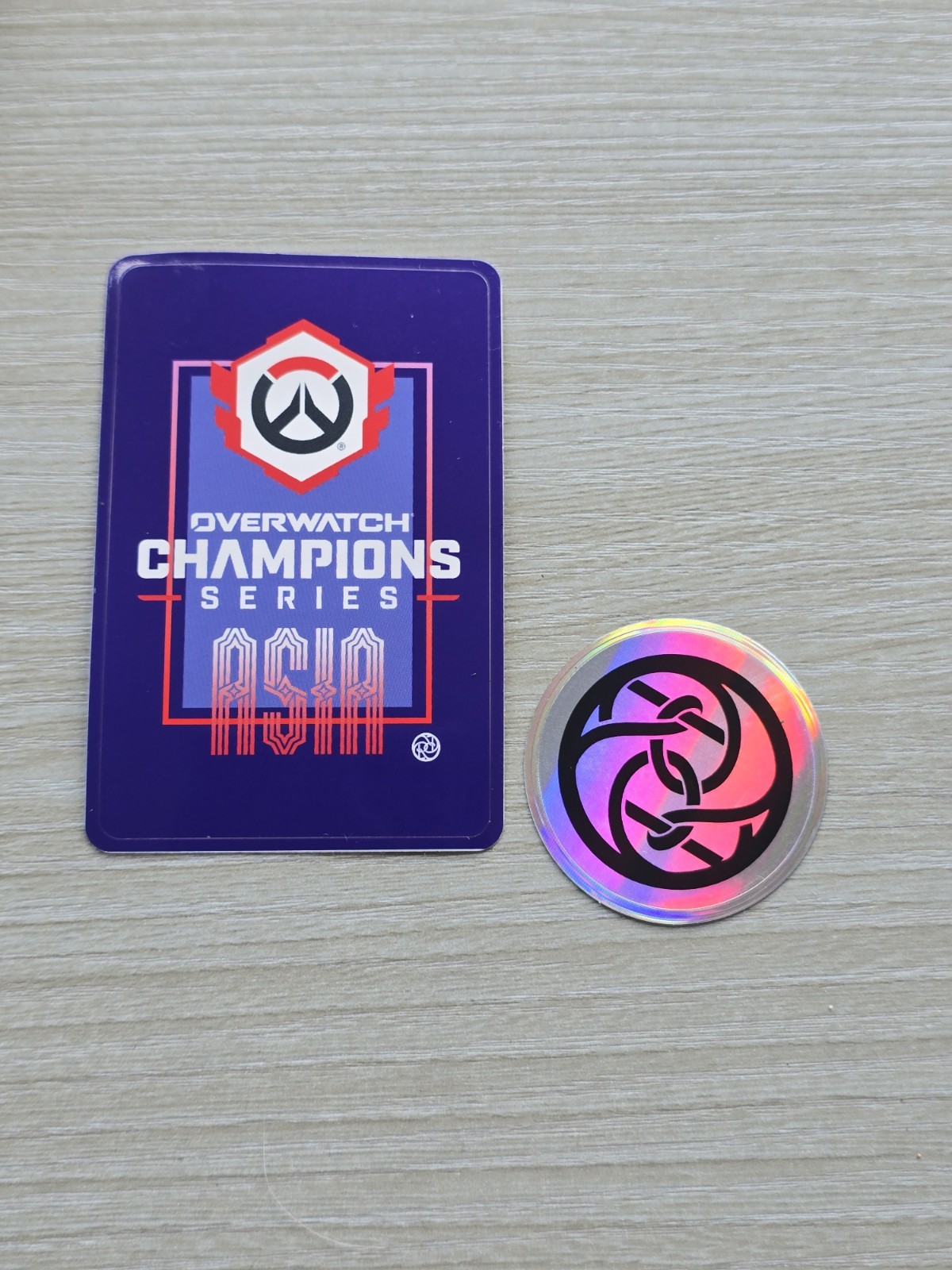 Blizzard Overwatch Championship Series Asia 2025 Coin Medal Giveaway Esports OW
