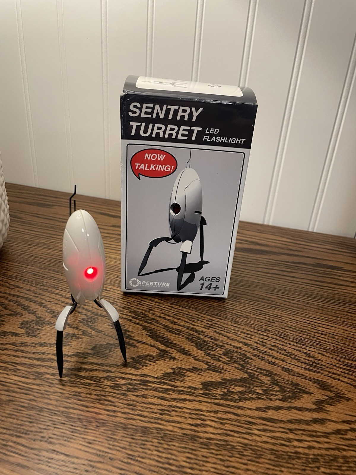 Portal 2 Sentry Turret LED Flashlight Now Talking