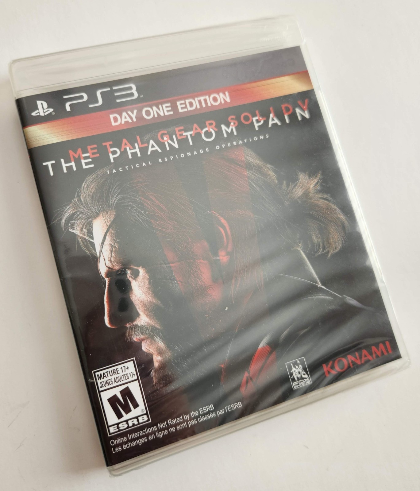 Metal Gear Solid V: The Phantom Pain (PS3) DAY ONE EDITION US Release *NEW*