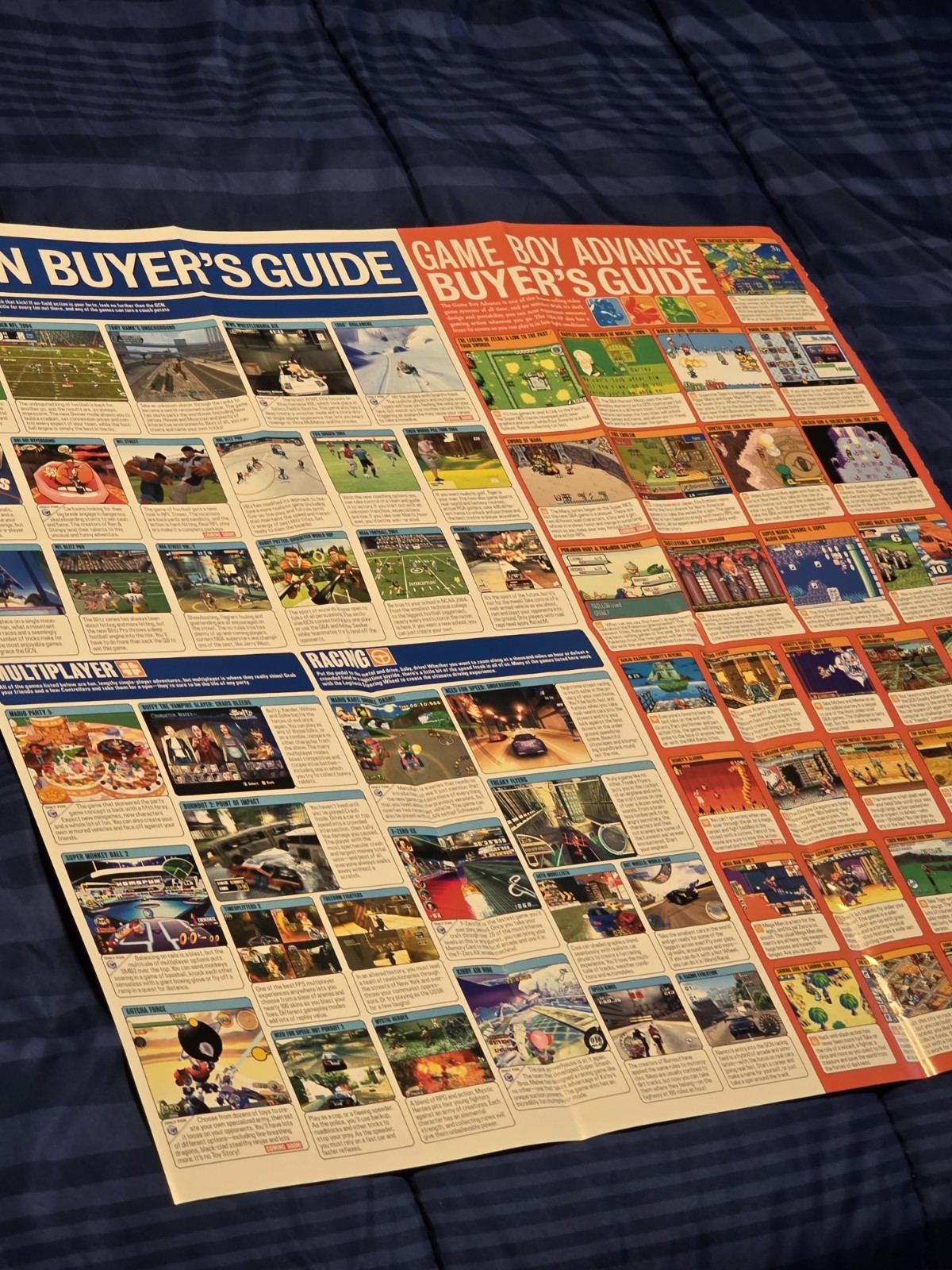 Nintendo Power 2003 Buyer’s Guide GameCube GBA Zelda Pokemon Colosseum