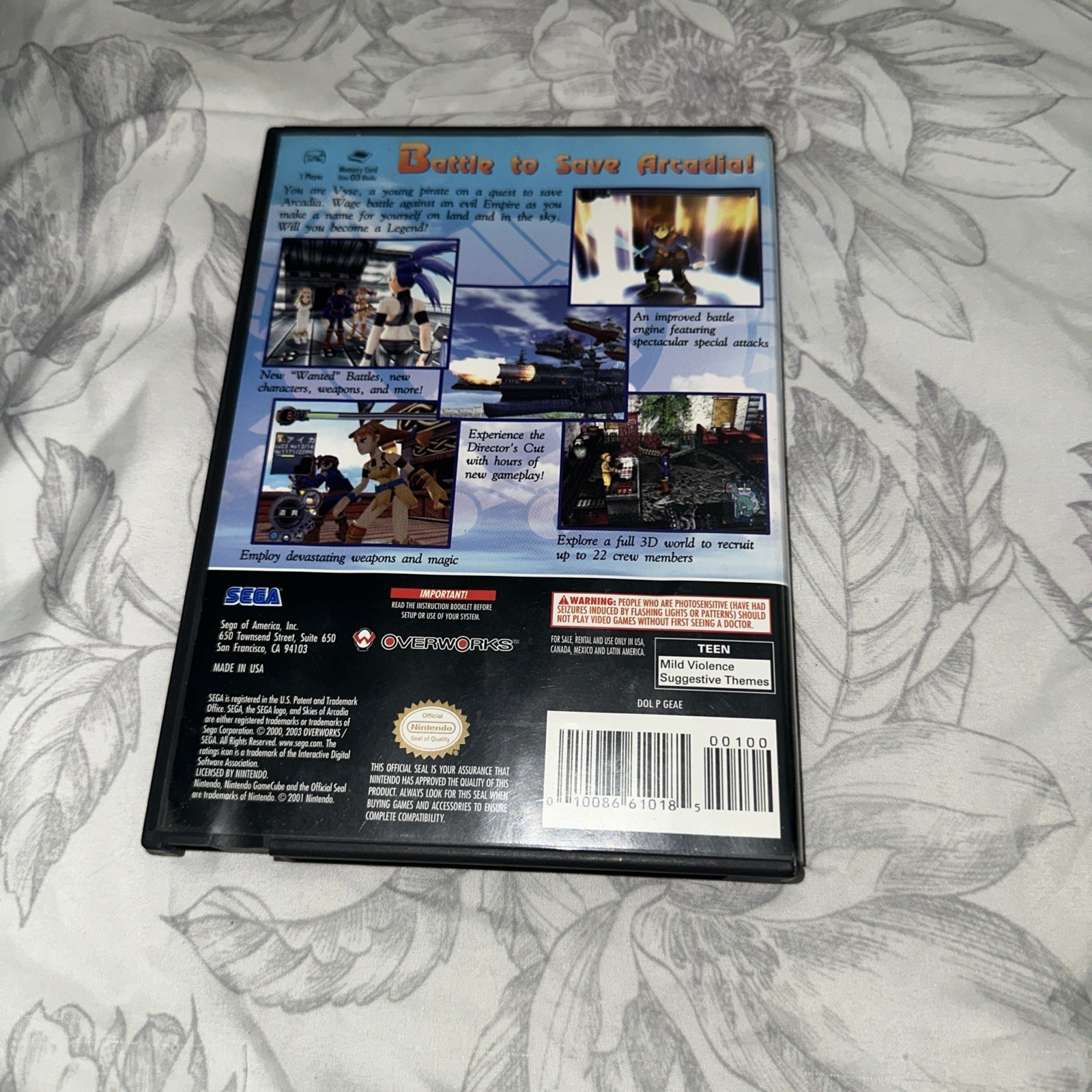 Skies of Arcadia – Nintendo Cube