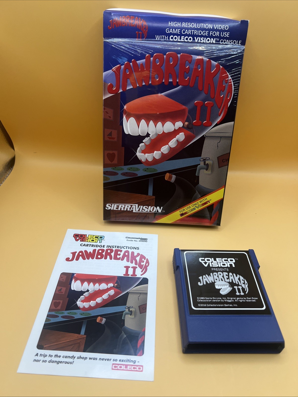 Jawbreaker (Sierra Online Inc 1981) – 48K Diskette – CIB – Vintage Rare