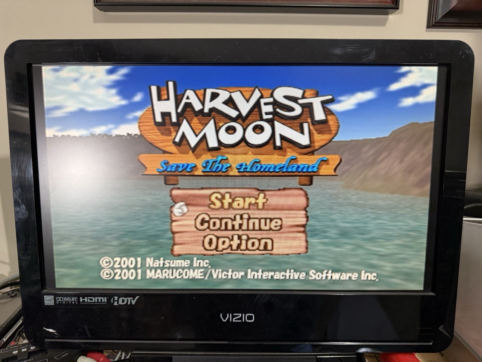 Harvest Moon: Save the Homeland – (PS2, 2001) Complete W/ Registration Card CIB