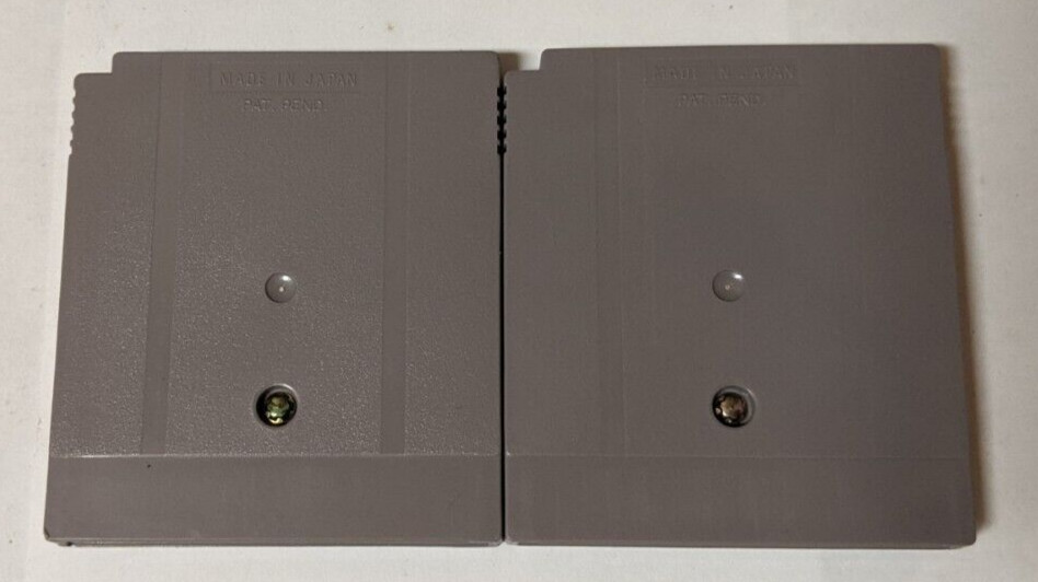 Nintendo Game Boy Japanese Lot of 2 – Pocket Monsters Red & Mogura Nya – CMcx55