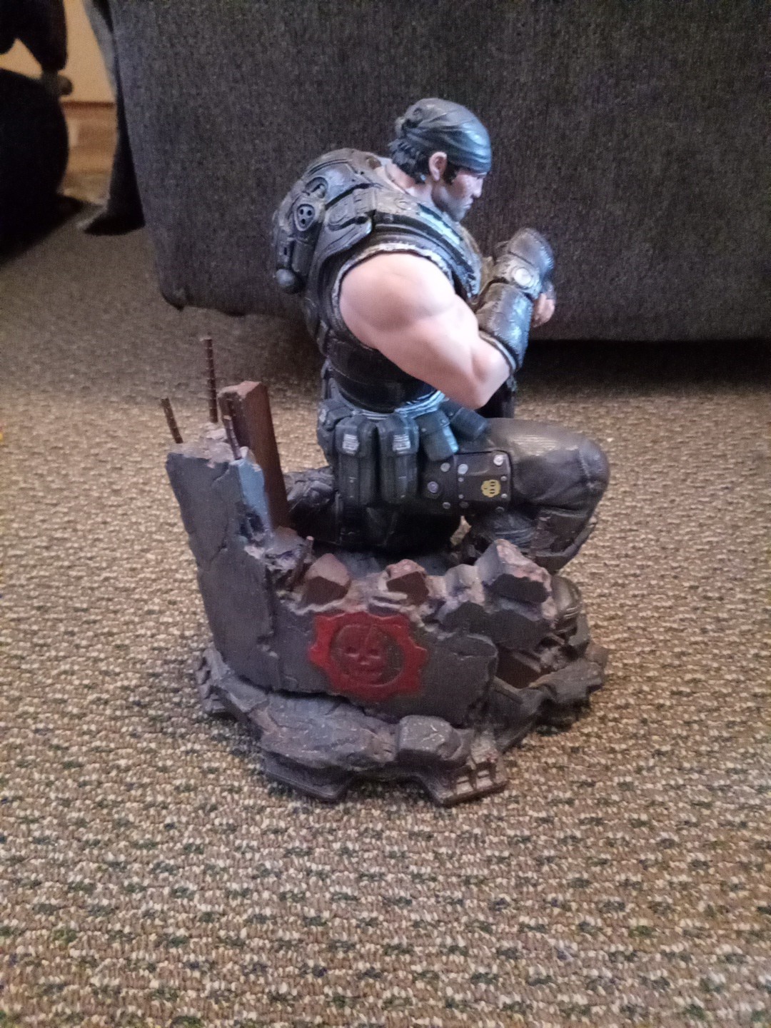 Gears of War 3 Marcus Fenix Collectors Figure Limited Edition Statue Epic Games