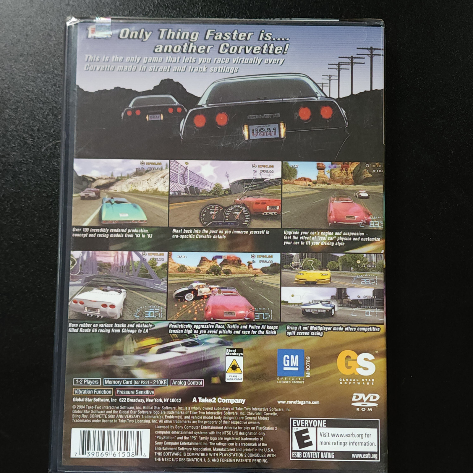 Corvette – Sony Playstation 2 PS2 – Brand New & Sealed