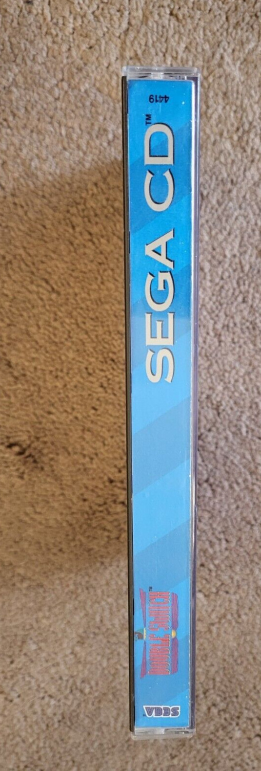 Sega CD Double Switch with Case and Manual
