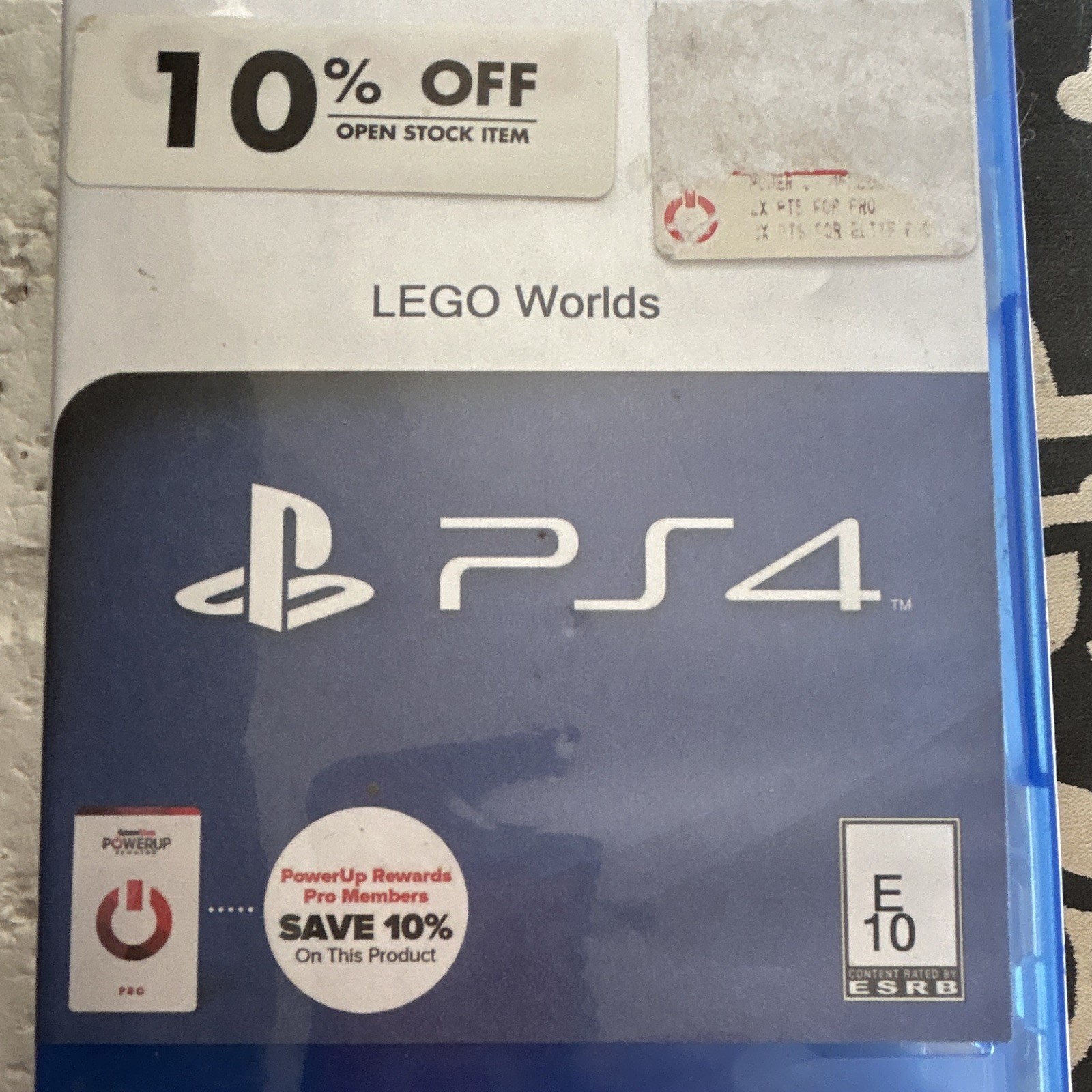 LEGO Worlds Sony PlayStation 4 PS4 Game E10+ Everyone 10+ 2017 LEGO Series