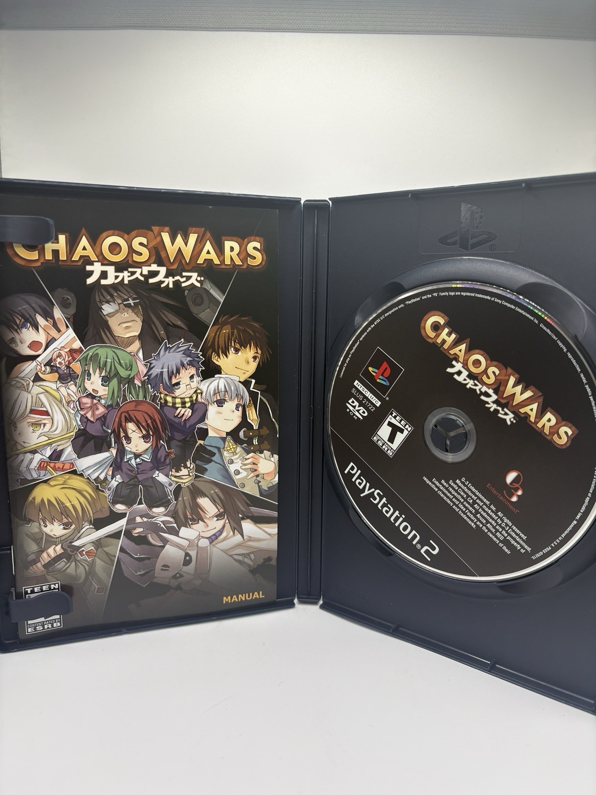 Chaos Wars (Sony PlayStation 2 PS2, 2008) CIB Complete