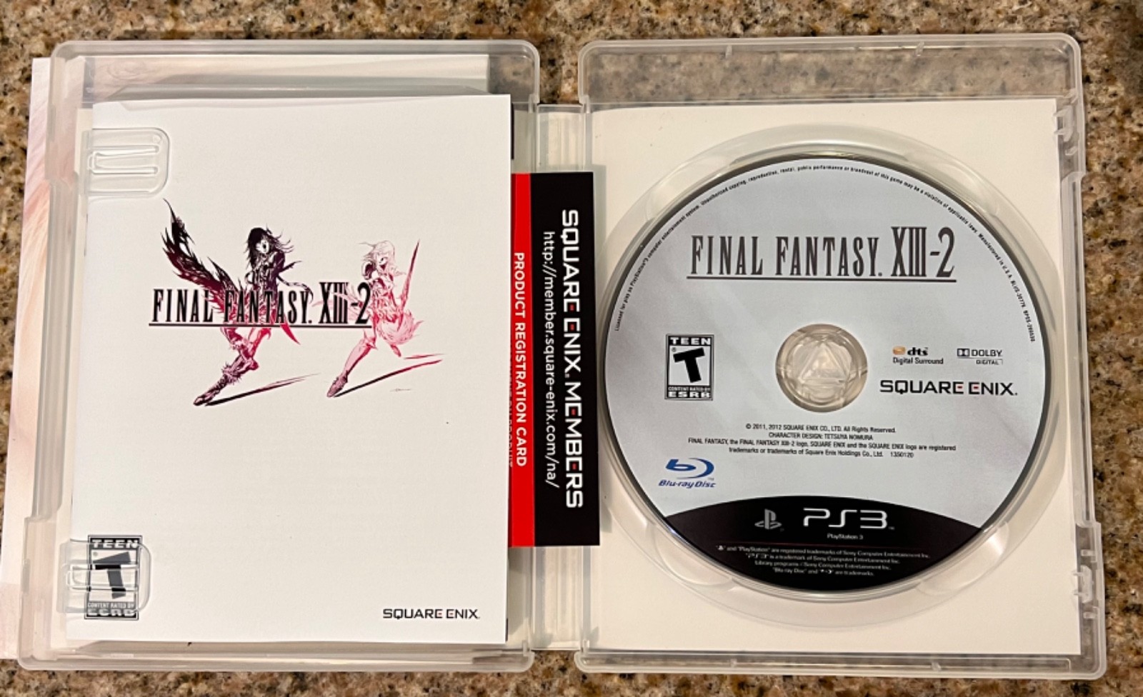 Final Fantasy XIII-2 — Novella Edition (Sony PlayStation 3, 2012)