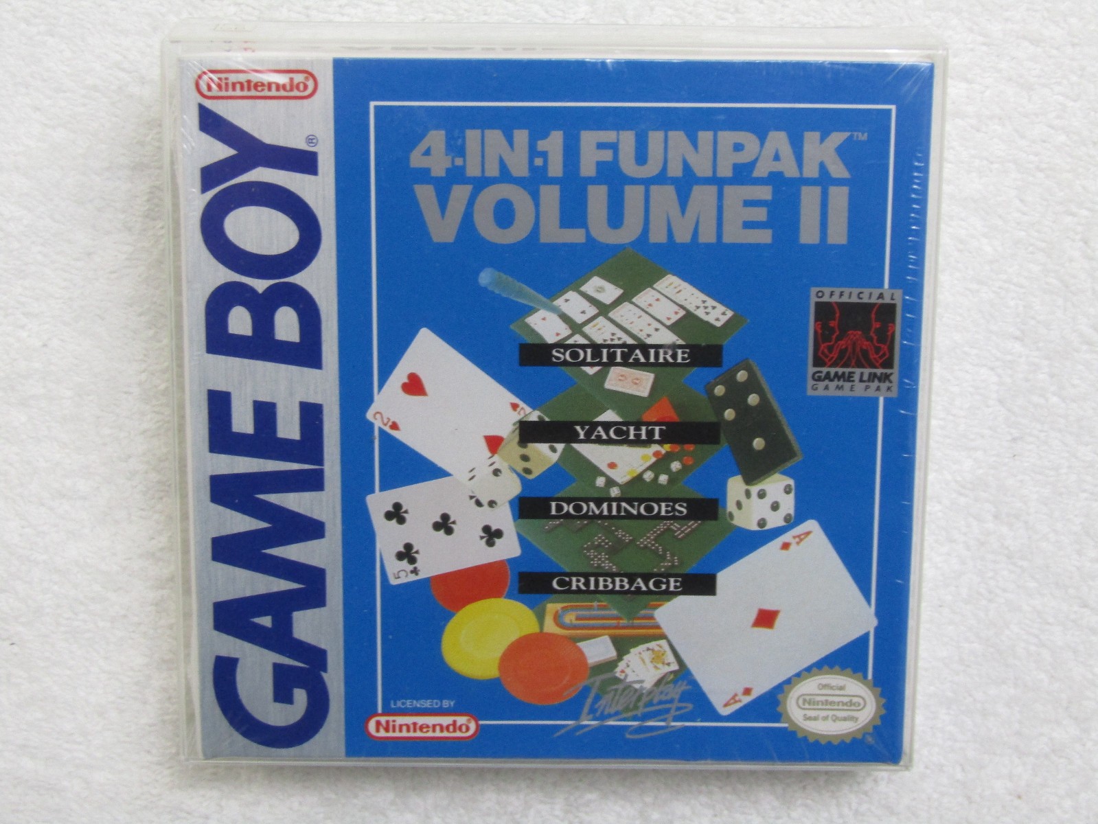 4-In-1 Funpak Volume II 2 for Nintendo Game Boy Gameboy – Factory Sealed!