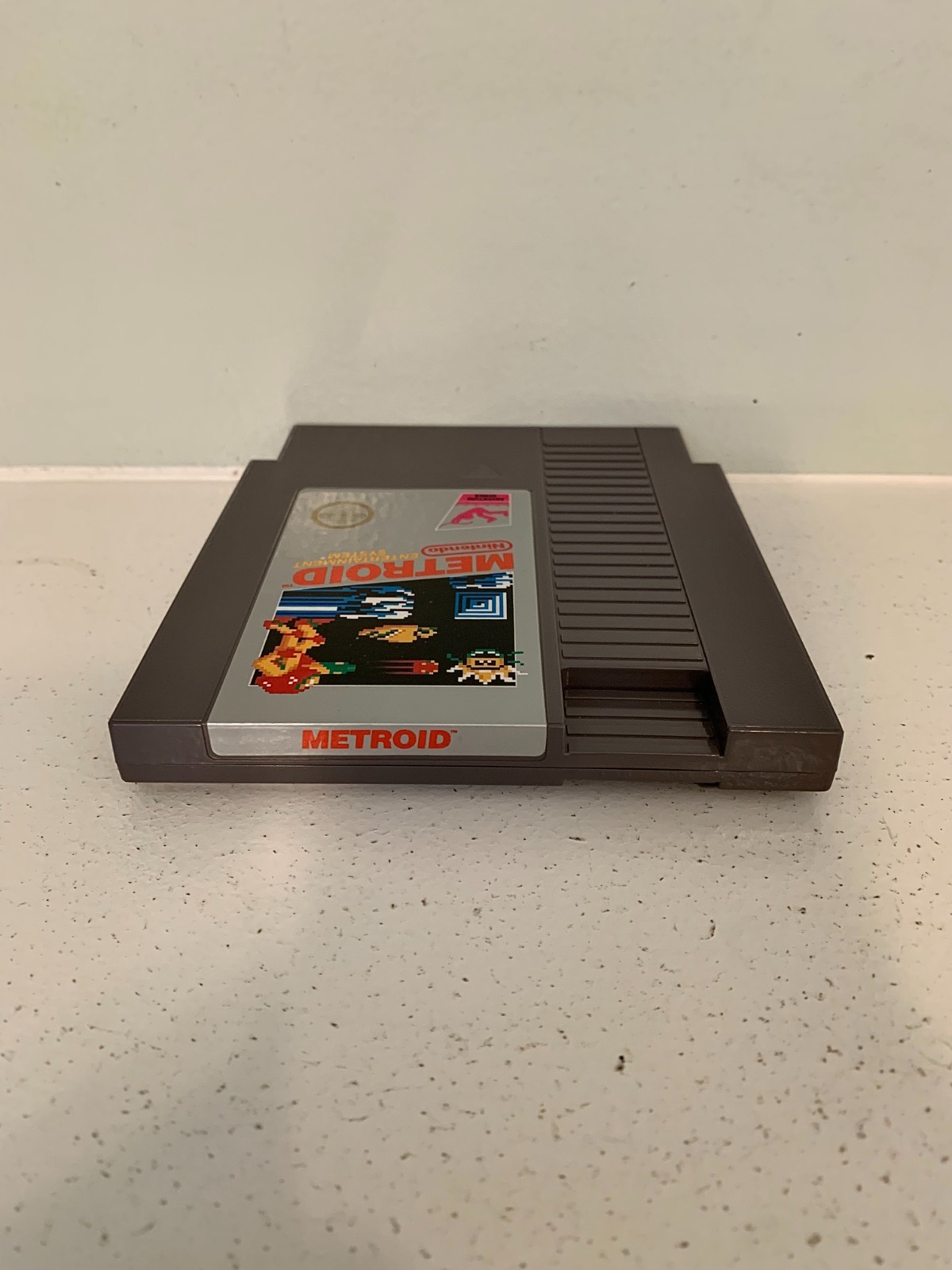 Nintendo NES Metroid 5 Screw Hangtab 1st Print CIB Complete In Box Original 1987