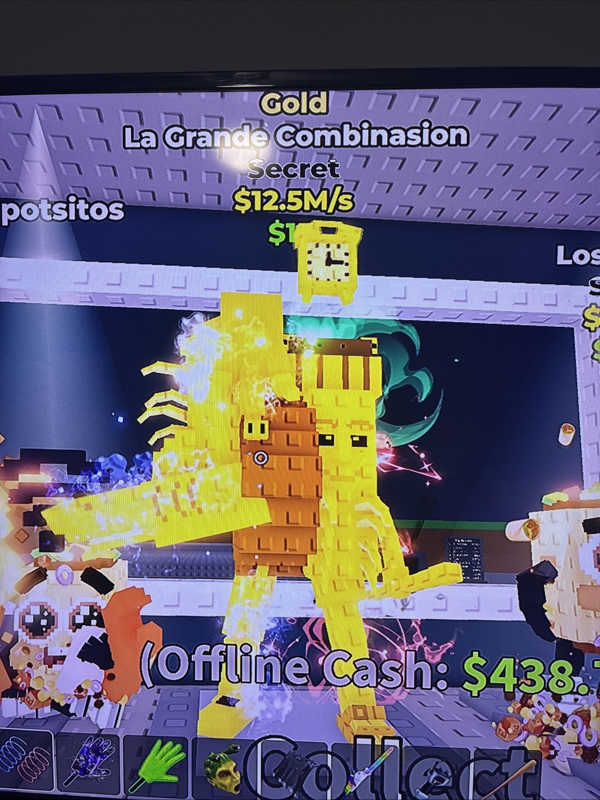 12.5M/S 🏆La Grande Combinasion Gold Secret Steal a Brainrot