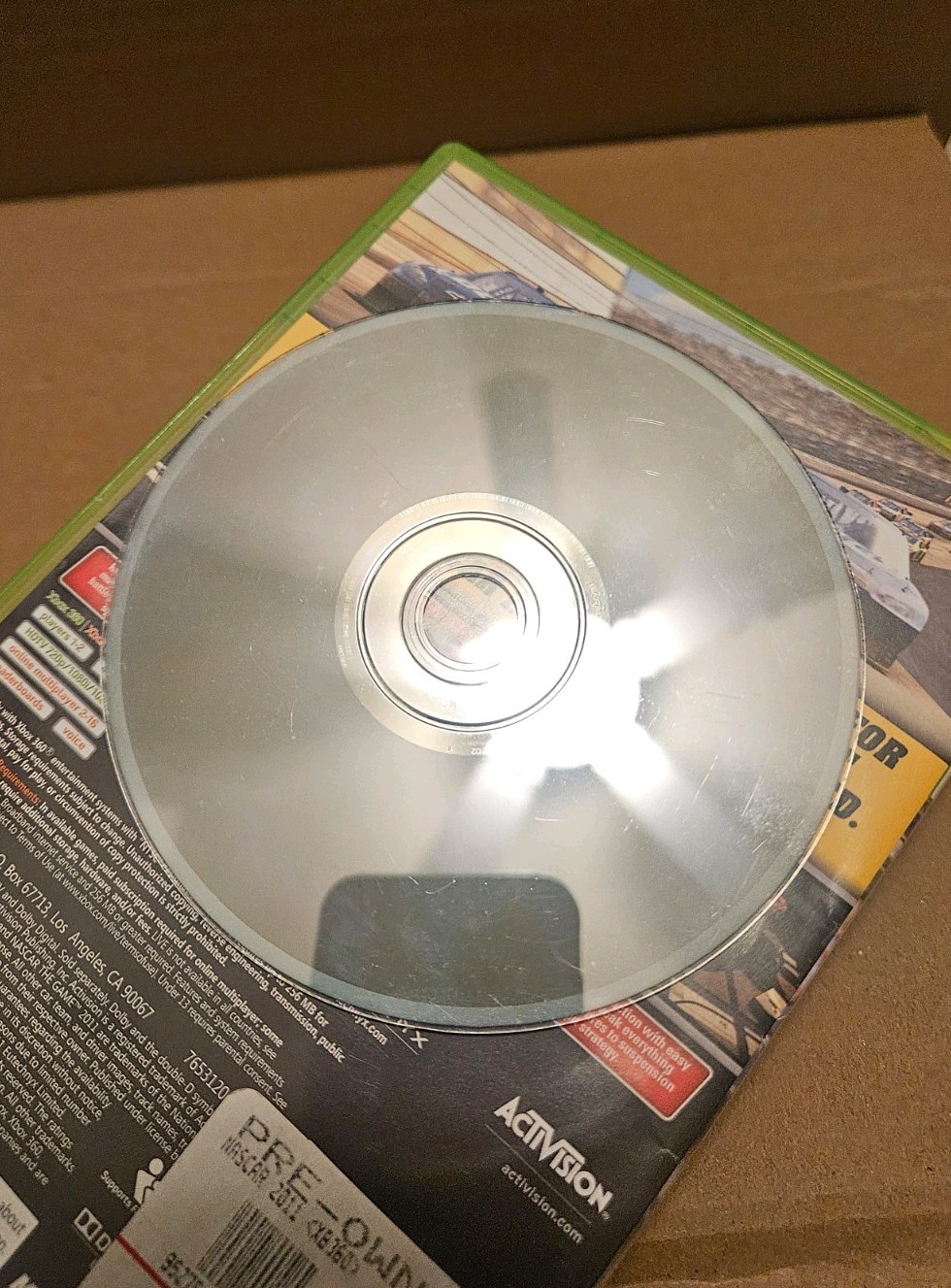 Nascar The Game 2011 for Xbox 360
