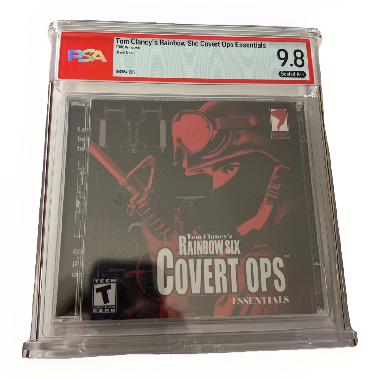 Tom Clancy’s Rainbow Six Covert Ops Essentials – PC 2000 – PSA Graded 9.8 A++