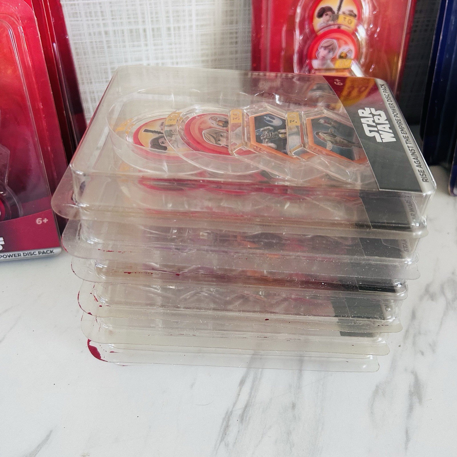 Disney Infinity 3.0 Power Discs 72 Discs Star Wars Tomorrow Land Lot of 18 Packs
