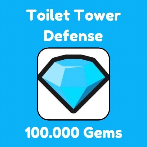 [Stock Clearance] Toilet Tower Defense | Roblox | Gems