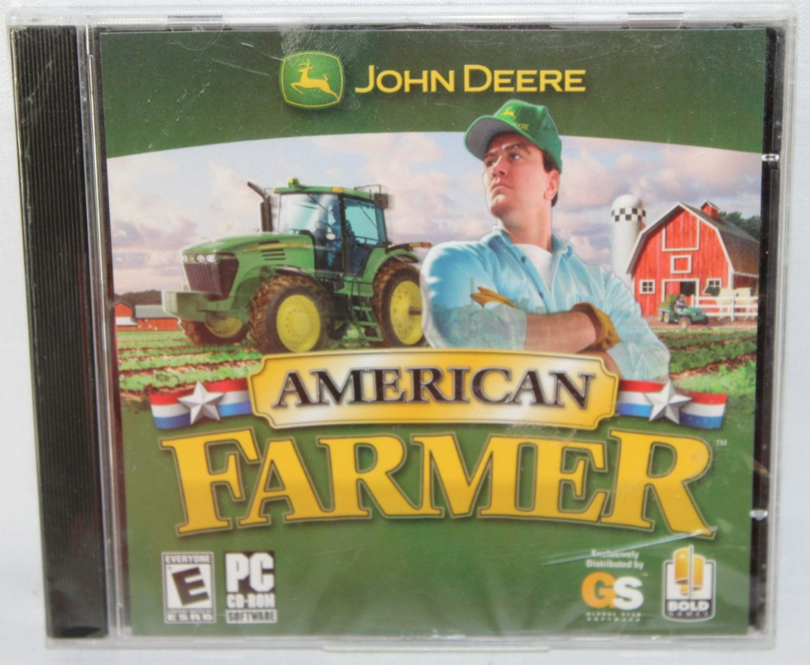 NEW John Deere American Farmer PC Simulation Software 2005 CD-ROM Global Star