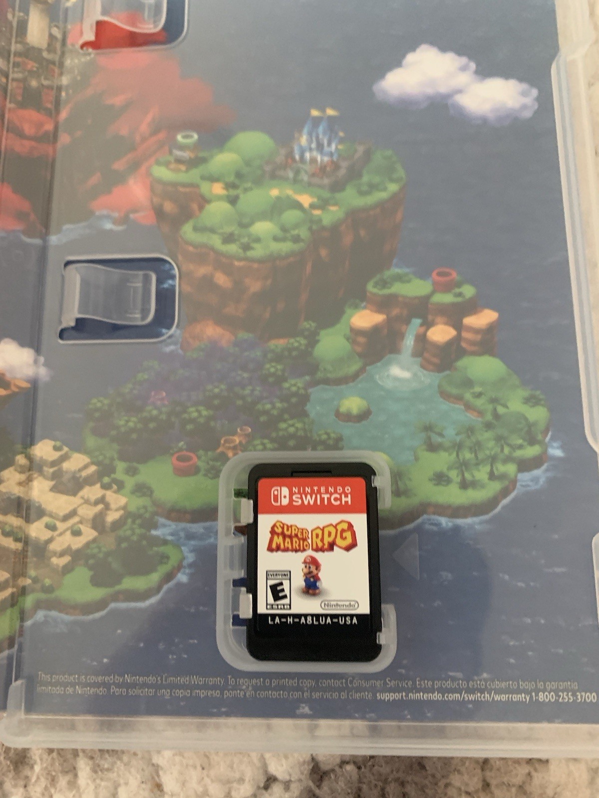 Super Mario RPG Nintendo Switch Game With Case. Pre-owned Tested And Working