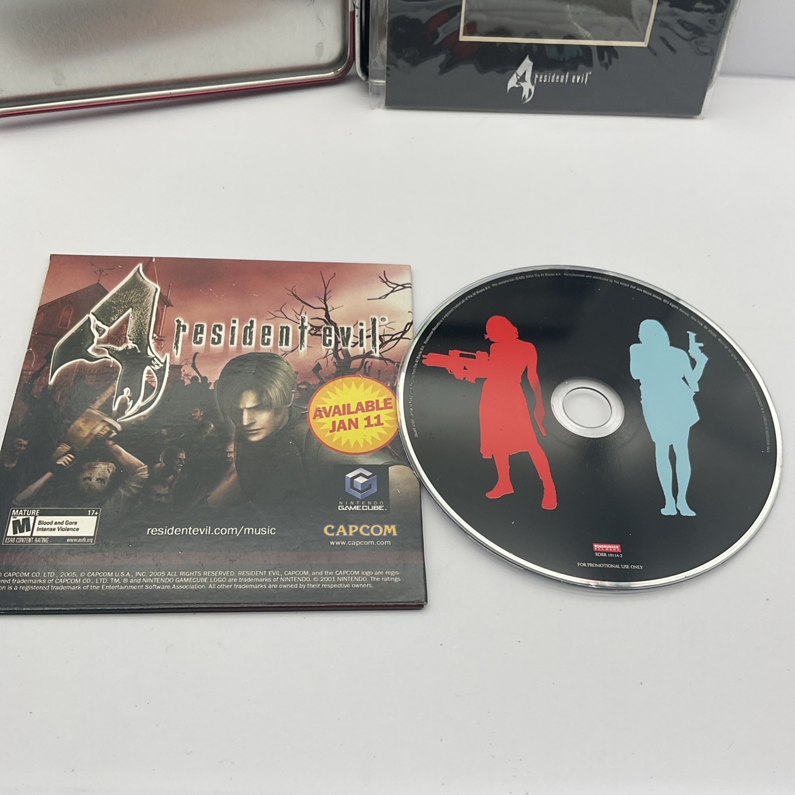 Resident Evil 4: GameStop Exclusive (GameCube)Tested & Complete + Bonus Disc|CIB