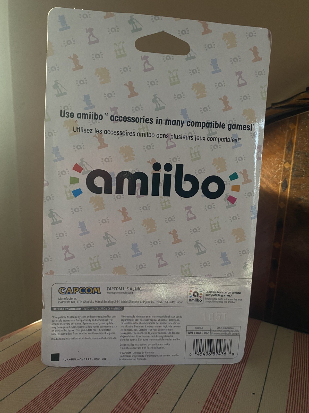 Street Fighter Kimberly Amiibo, CAPCOM, Brand new, factory sealed