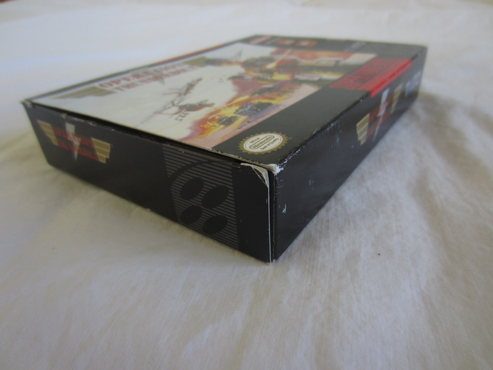 Operation Thunderbolt SNES Super Nintendo CIB 100% Complete Box 1994 Taito RARE