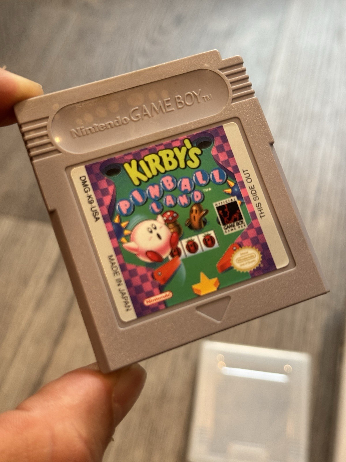 Nintendo Game Boy Original + Kirby’s Pinball Land Vintage 1989 TESTED WORKS