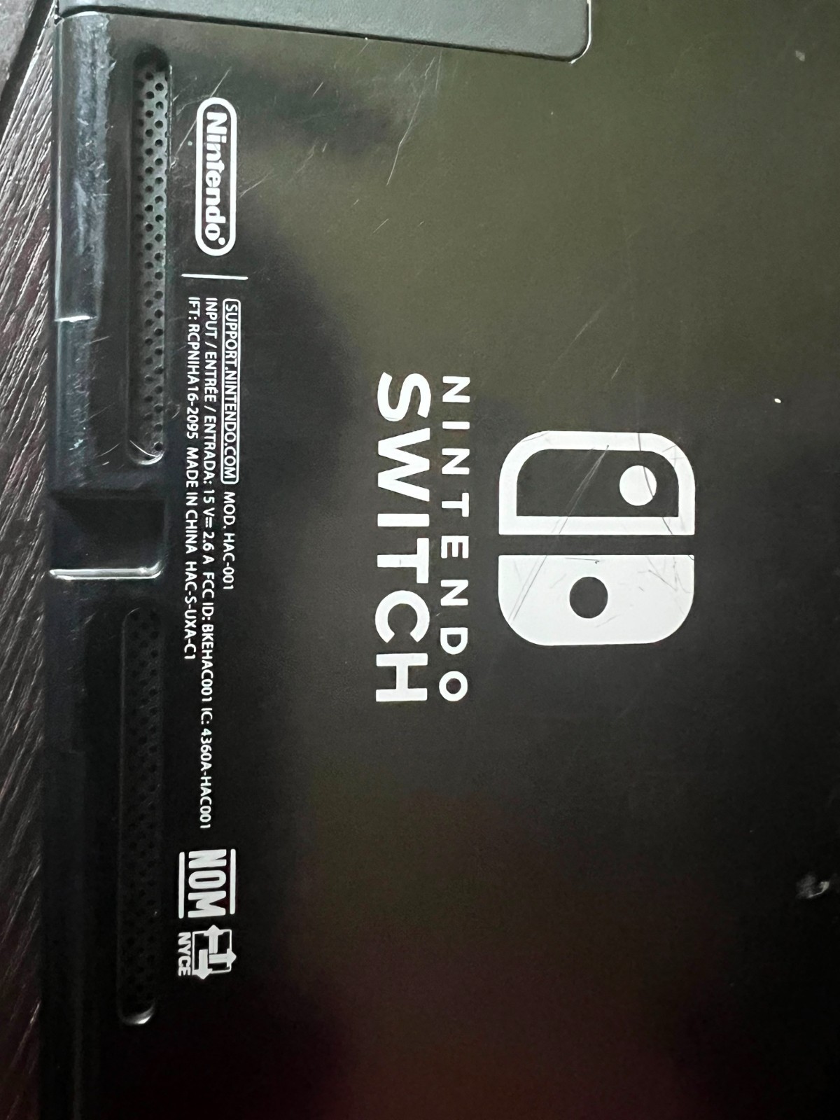 Nintendo Switch Handheld Console – Pink/Green joycons- Used