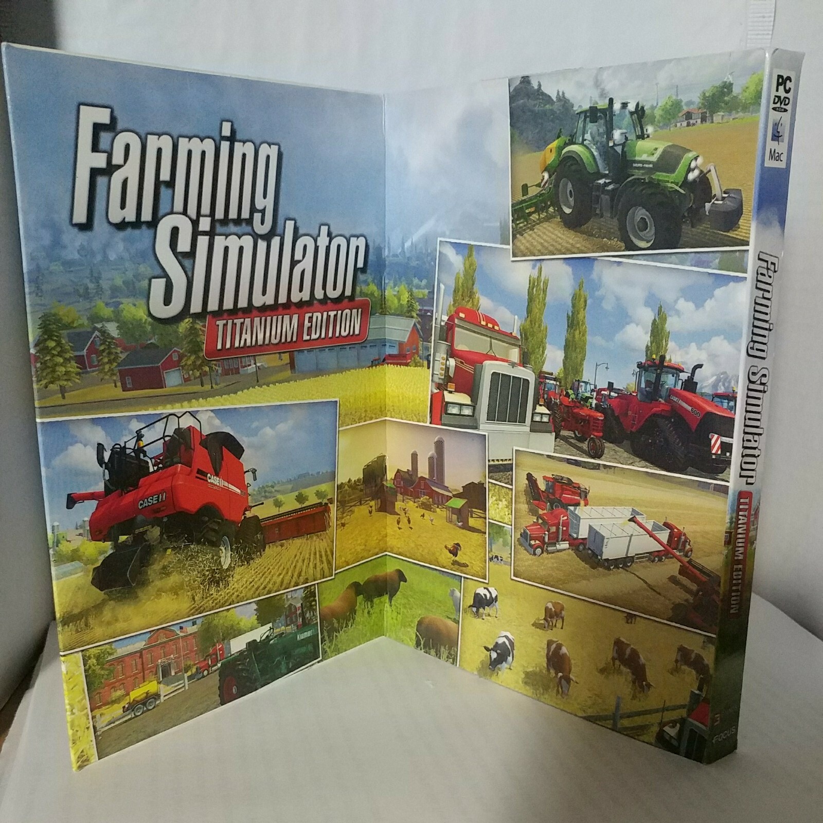 Farming Simulator: Titanium Edition -PC/Mac-Agriculture Game-complete w/manual