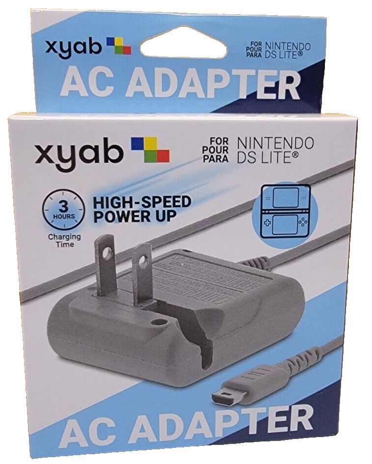 Nintendo DS Lite wall charger Heavy duty