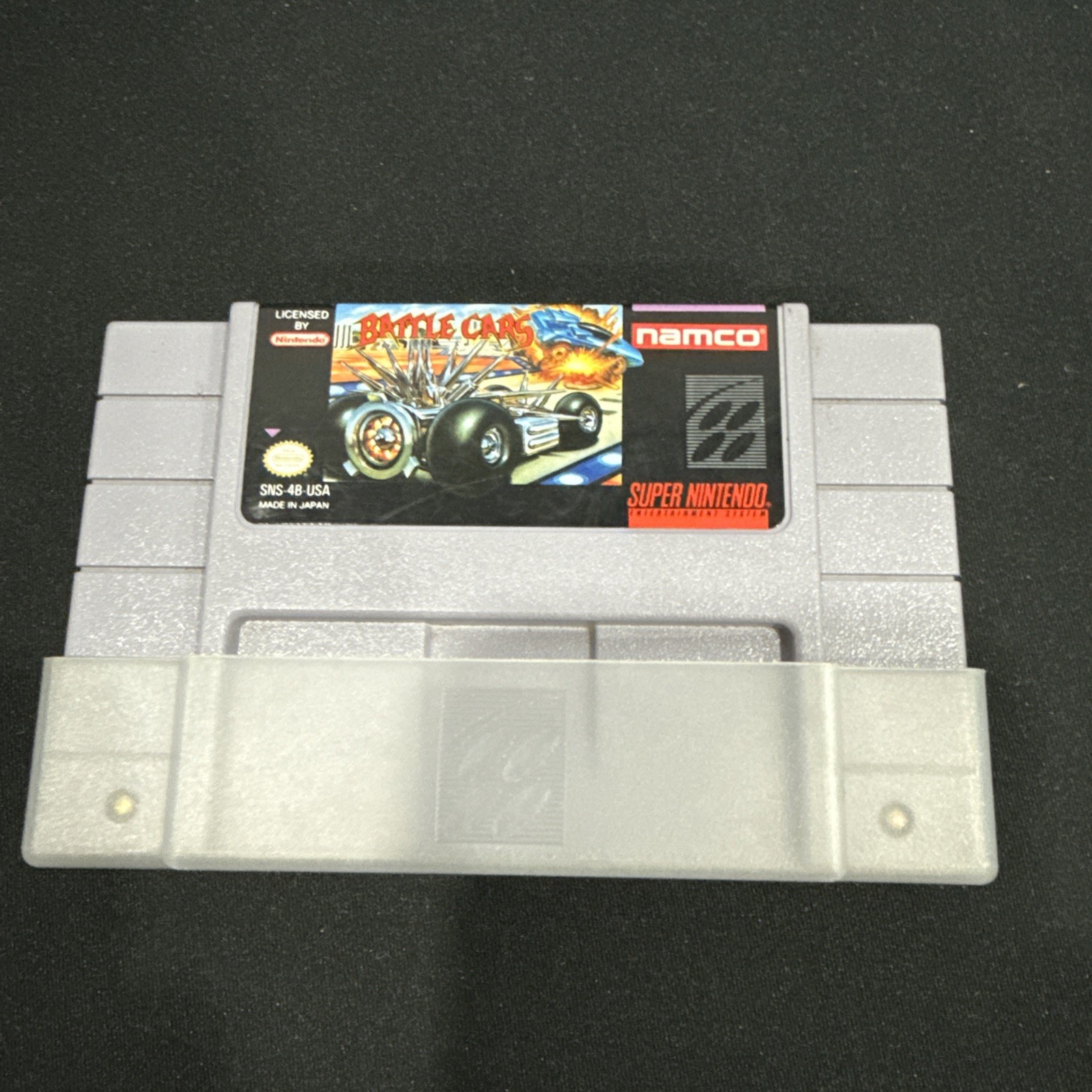 Battle Cars for Super Nintendo SNES Cart Only