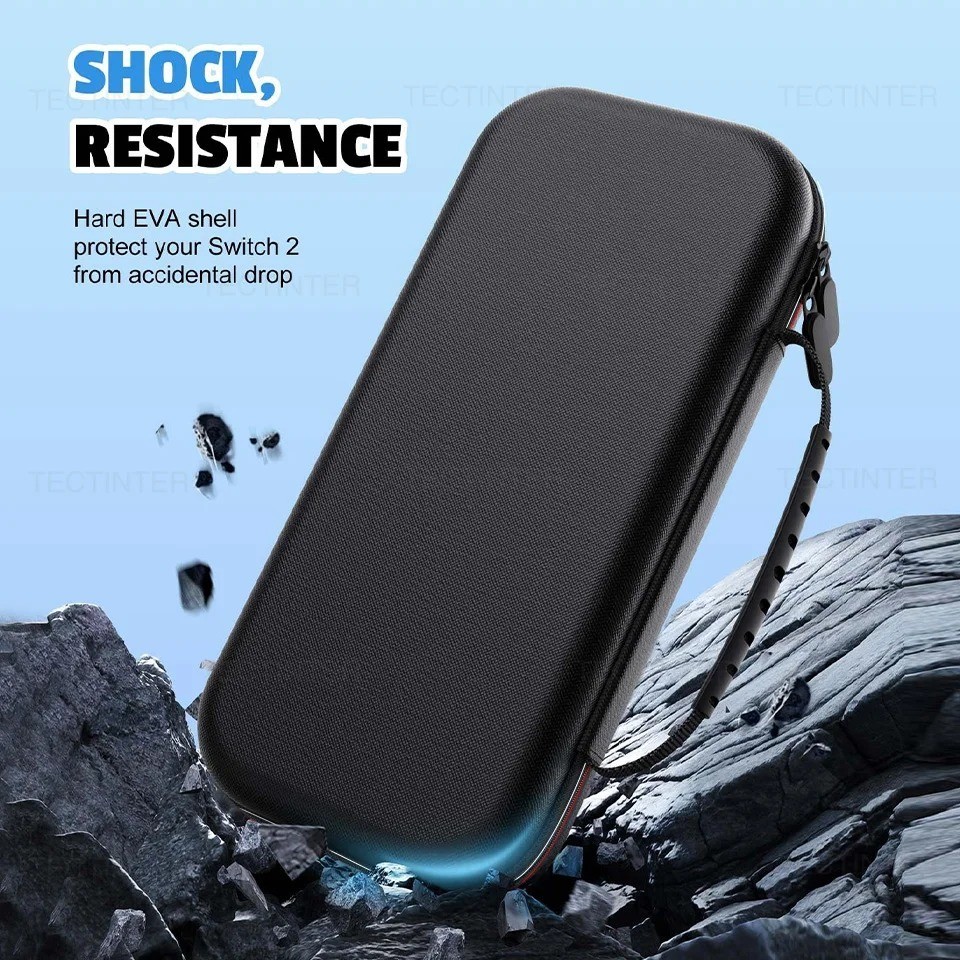 Carrying Case for Nintendo Switch 2 (2025) Hard Shell Portable Travel Bag Cover