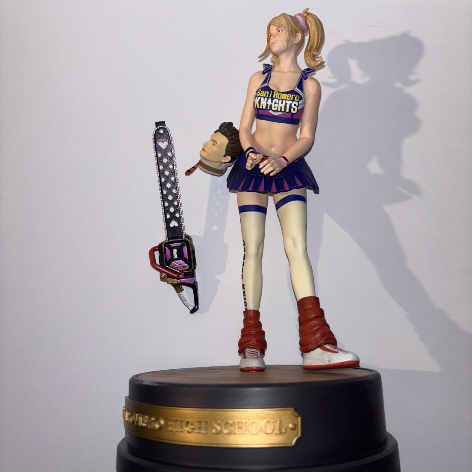 LOLLIPOP CHAINSAW REPOP NINTENDO SWITCH 2 LIMITED RUN GAMES & CHEERLEADER STATUE