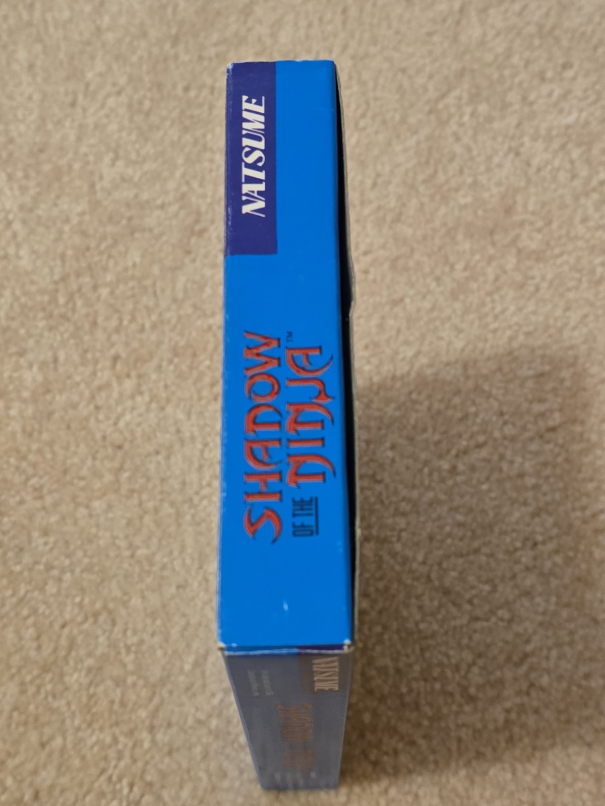 Shadow of the Ninja NES CIB Complete Nintendo Natsume 1990 Entertainment System