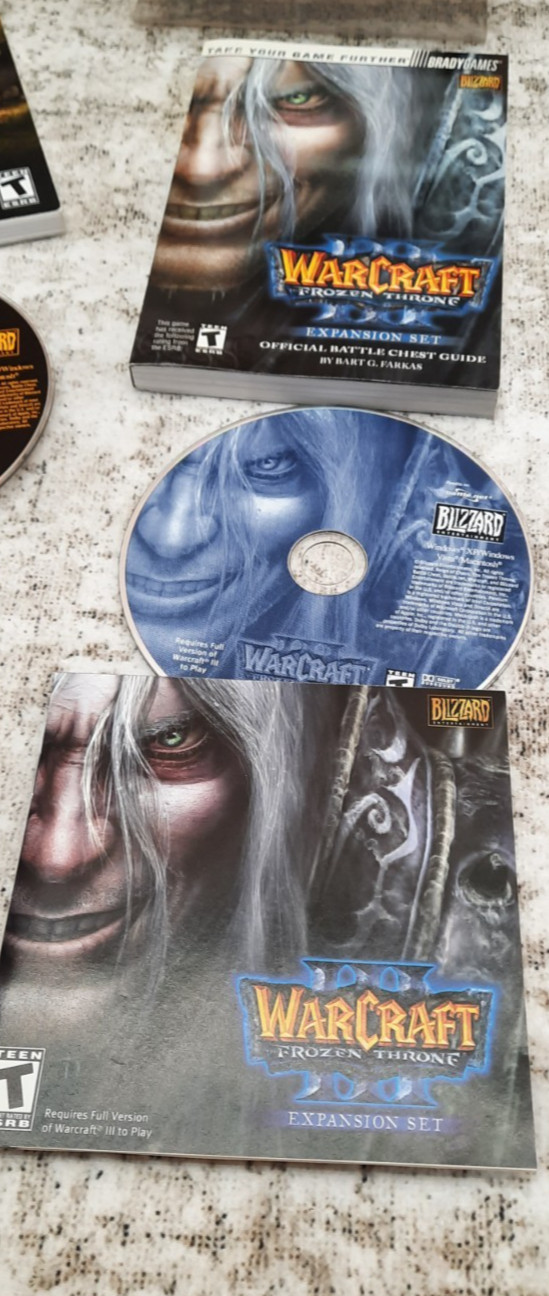 Warcraft III Battle Chest PC/Mac Reign of Chaos Frozen Throne Blizzard