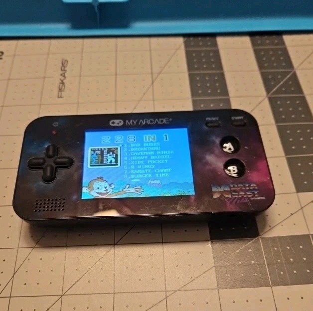 My Arcade Handheld Game System Data East Hits Tested Working
